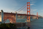 Golden Golden Gate Bridge