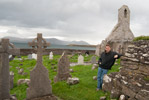Mike At Ballinskelligs Abbey