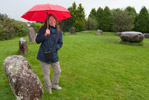 Maureen At Ancient Stone Circle