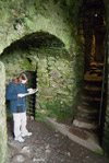 Maureen In Blarney Castle Dungeons