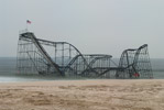 Seaside Heights Boardwalk After Hurricane Sandy