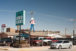 Gallup Used Car Muffler Man