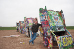 Mike At Cadillac Ranch