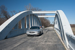 Mike and the Buick on Rainbow Bridge