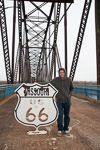 Mike On The Chain Of Rocks Bridge