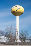 Smiling Water Tower in Atlanta