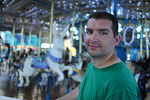 Mark At The Carousel