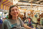 Maureen On The Carousel