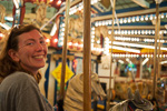 Maureen Rides The Carousel!