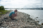 Maureen Checking Out The Coral